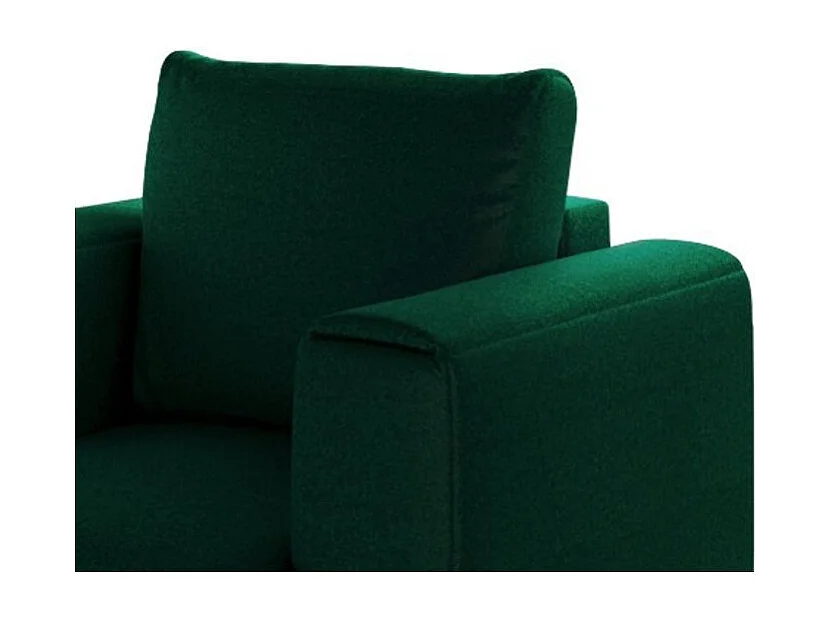 Fauteuil en tissu DAVINA – Élégance moderne et confort au quotidien-Vert