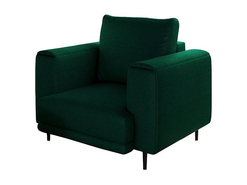 Fauteuil en tissu DAVINA – Élégance moderne et confort au quotidien-Vert