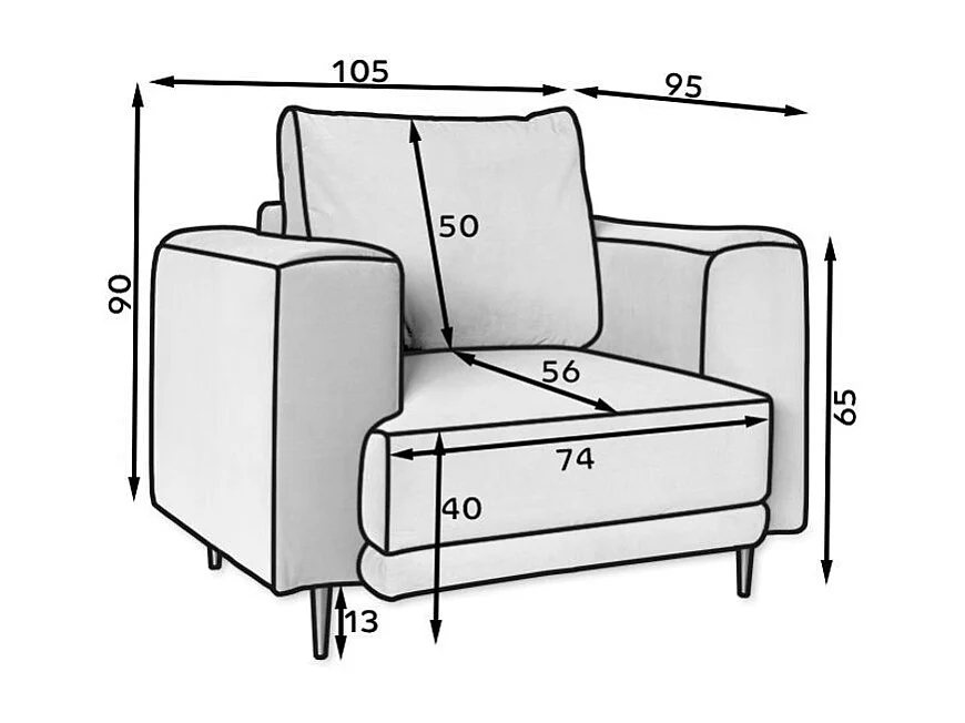 Fauteuil en velours DAVINA - Douceur luxueuse-Vieux rose