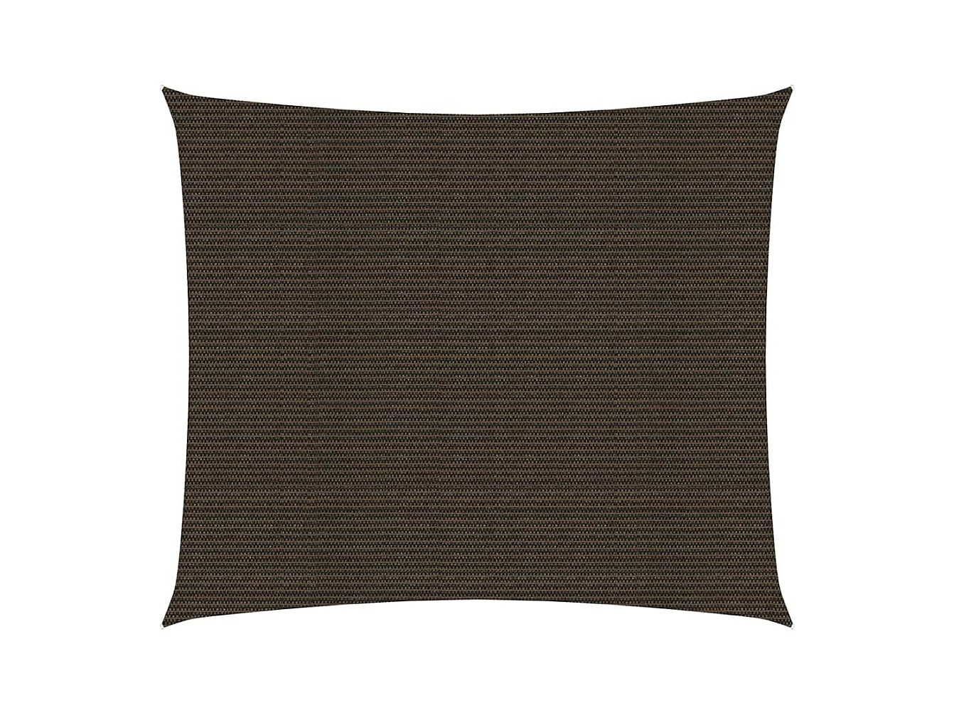 Voile d'ombrage 160 g-m² Marron 2,5x3 m PEHD
