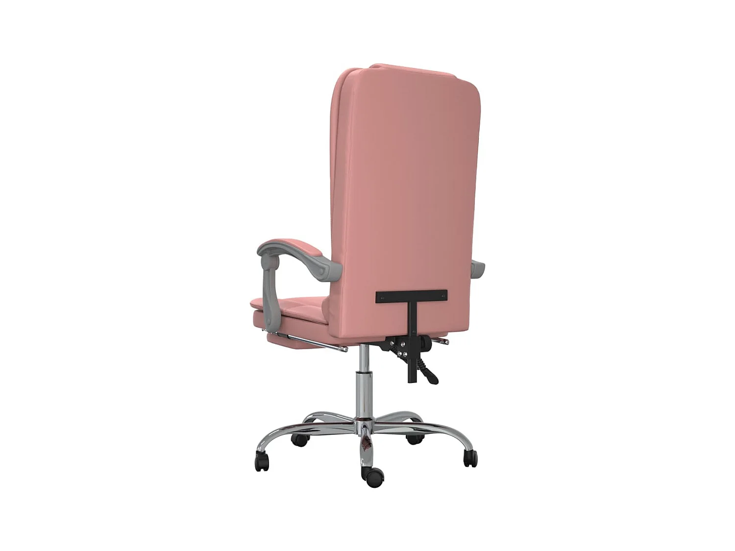 Fauteuil de massage inclinable de bureau Rose Similicuir