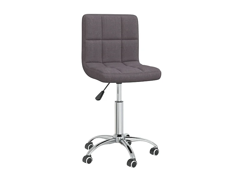 Chaise pivotante de bureau Taupe Tissu 9