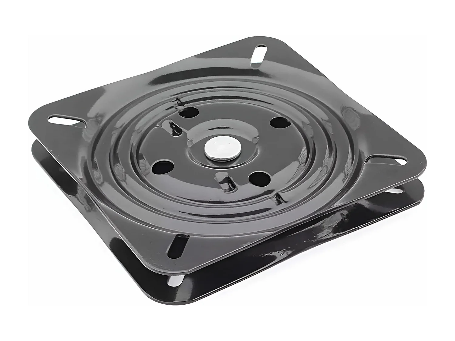 Chaise Notti/revêtement en tissu/rotation 180 degrés/Marron