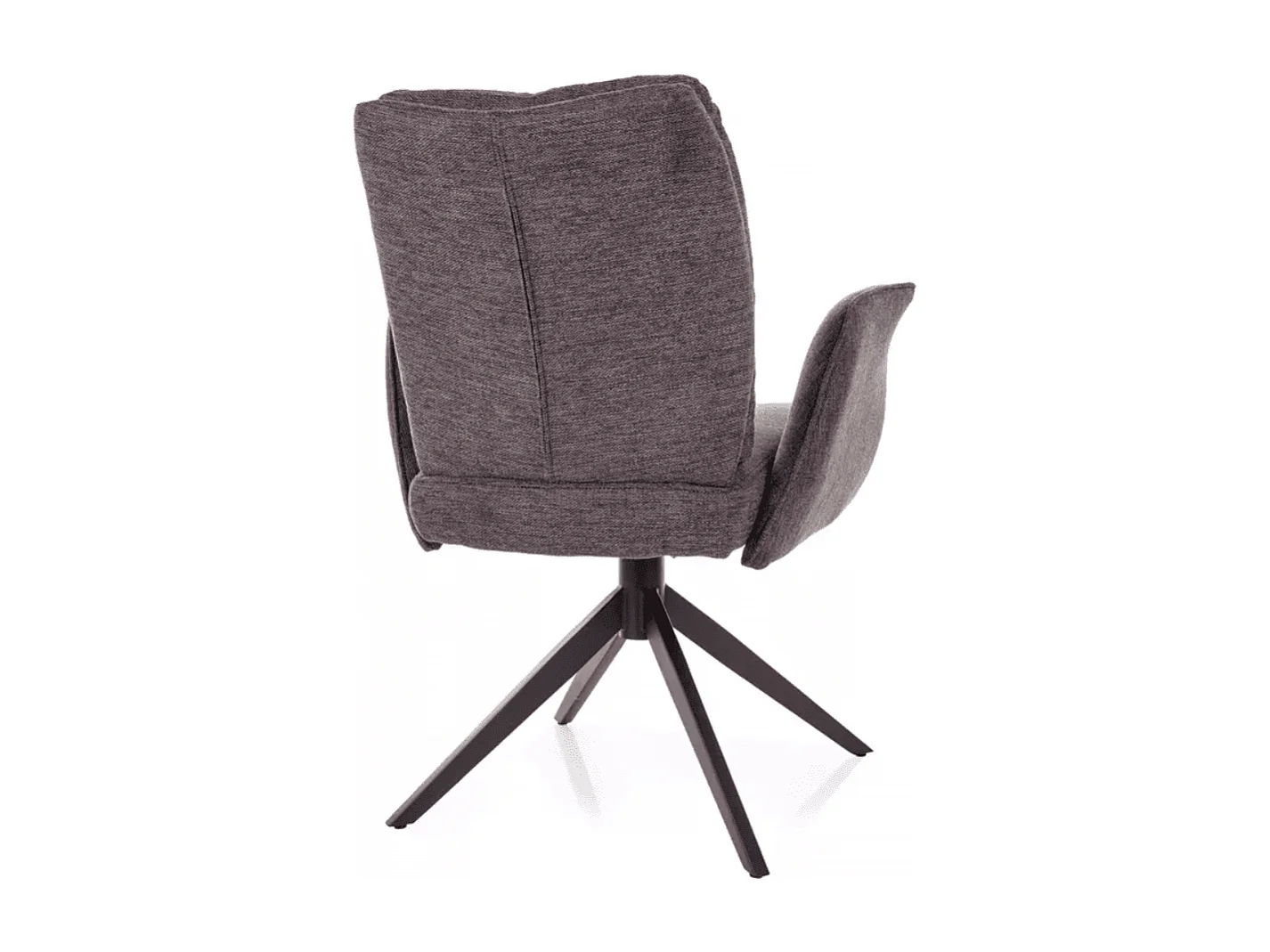 Stuhl Wing/Stoffbezug/Rotation 180Grad/Braun