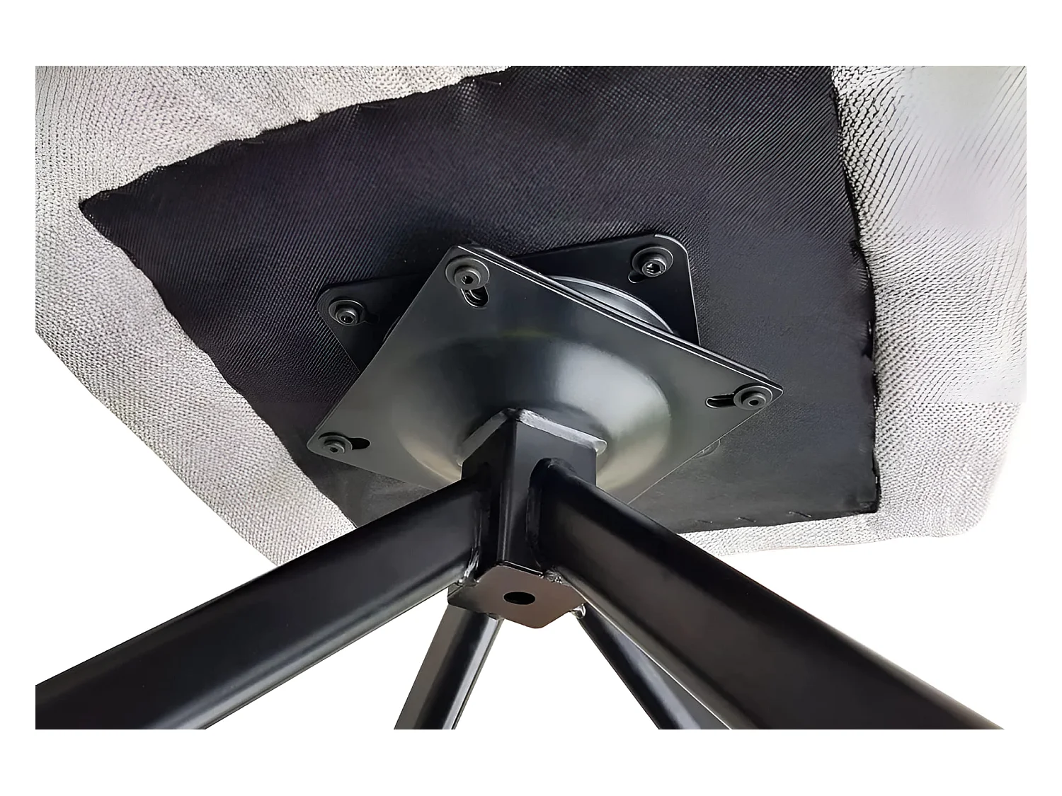 Sedia Notti/rivestimento in tessuto/rotazione 180 gradi/Antracite