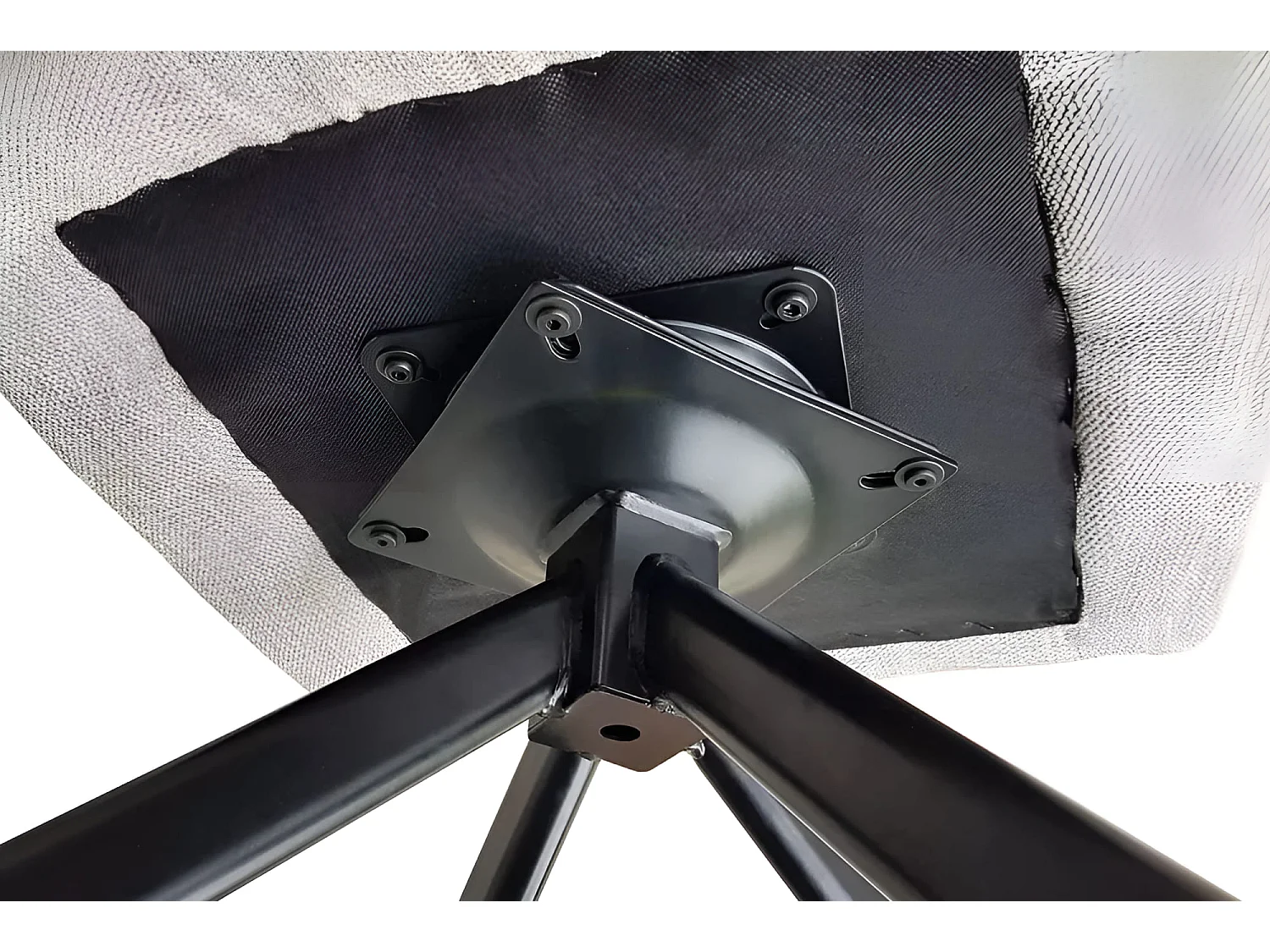 Sedia Notti/rivestimento in tessuto/rotazione 180 gradi/Antracite