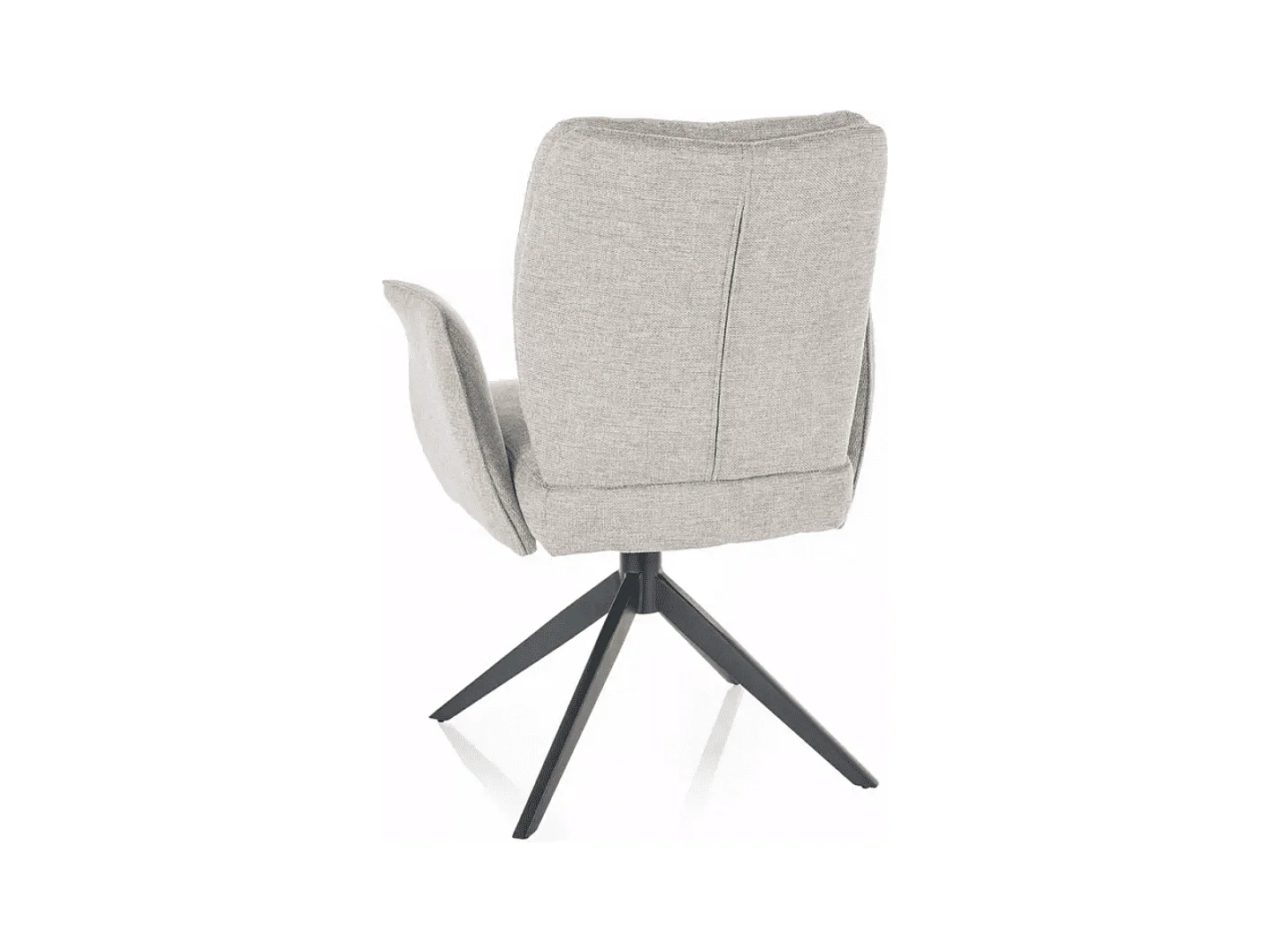 Poltrona ad ala/rivestimento in tessuto/rotazione di 180 gradi/Beige