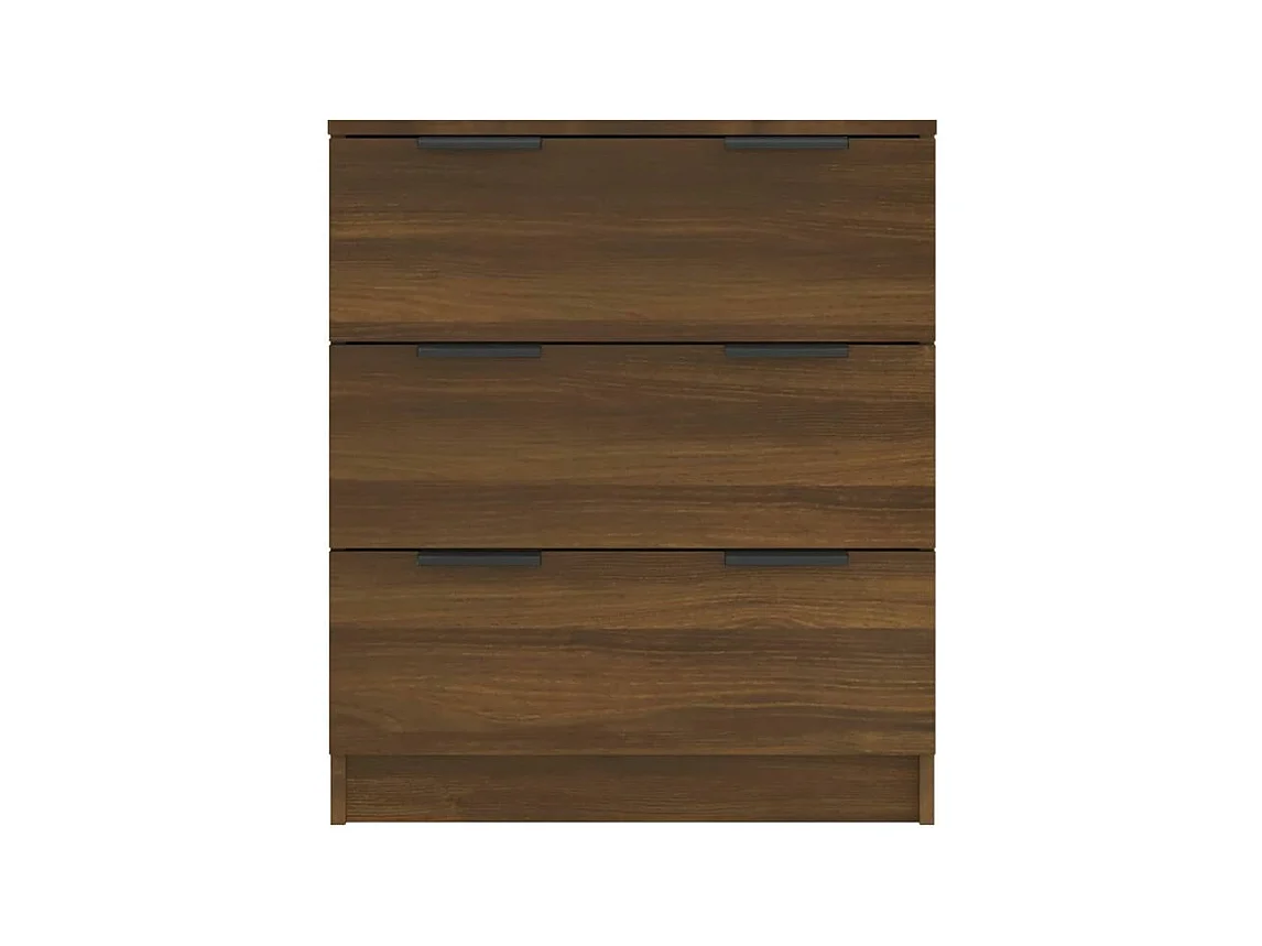 Buffet Chêne marron 60x30x70 Bois d'ingénierie