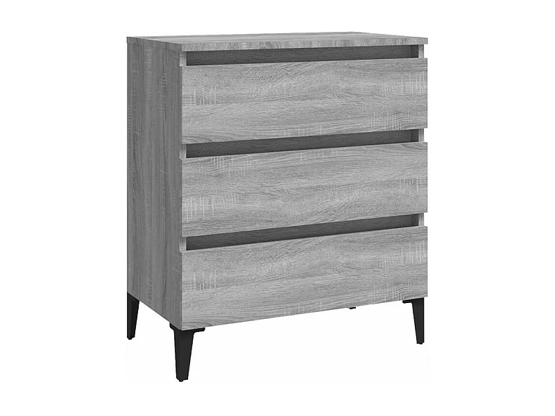 Buffet Sonoma gris 60x35x69 Bois d'ingénierie
