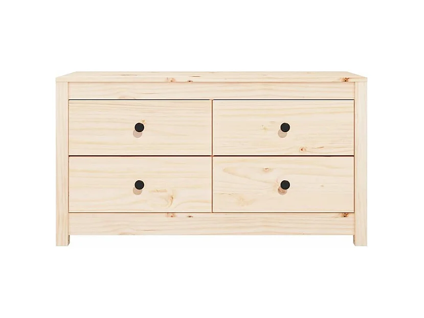 Armoire latérale 100x40x54 Bois de pin massif