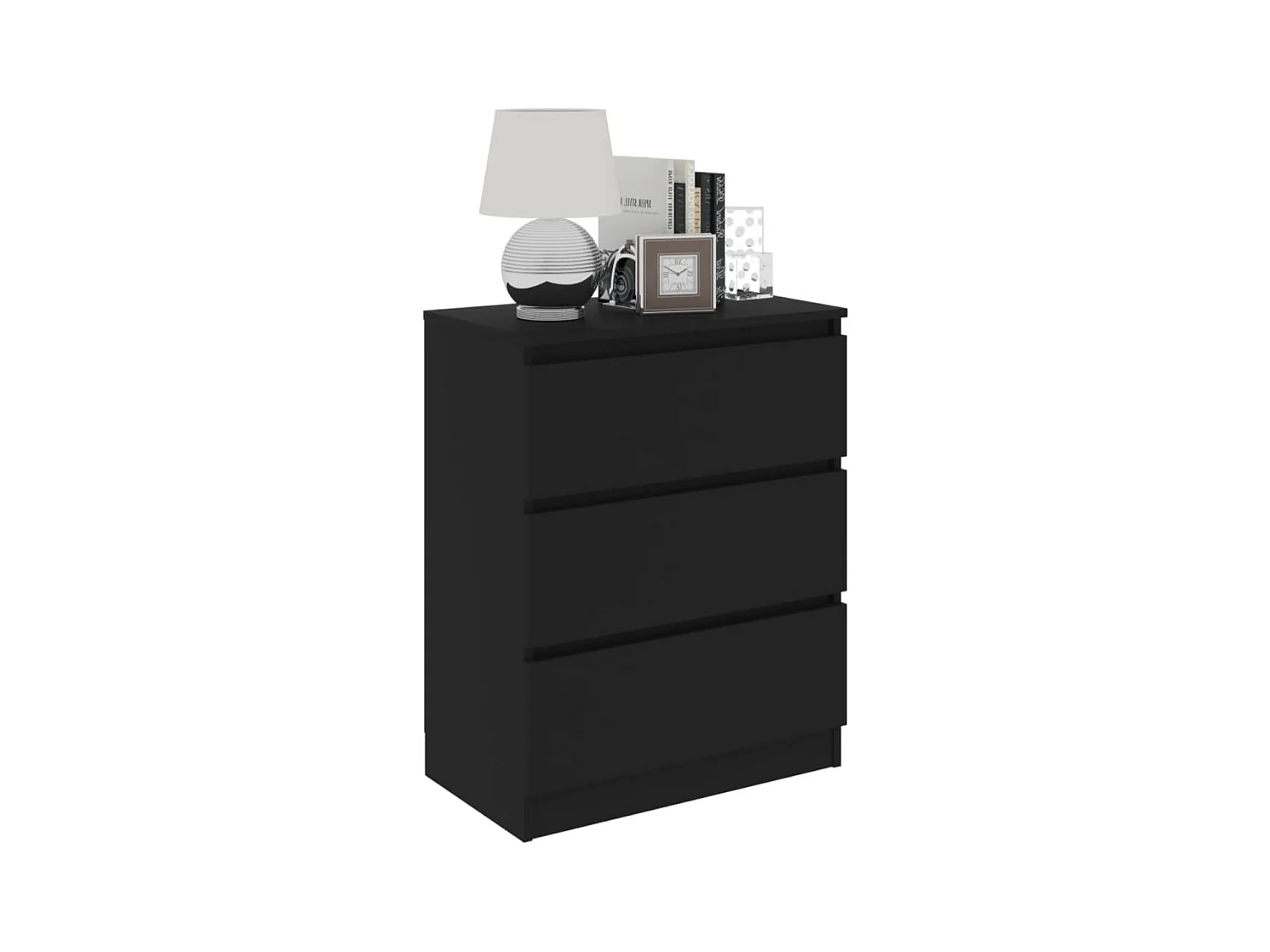 Commode en bois Agency 60cm - Élégance et praticité au quotidien-Couleur Chêne gris