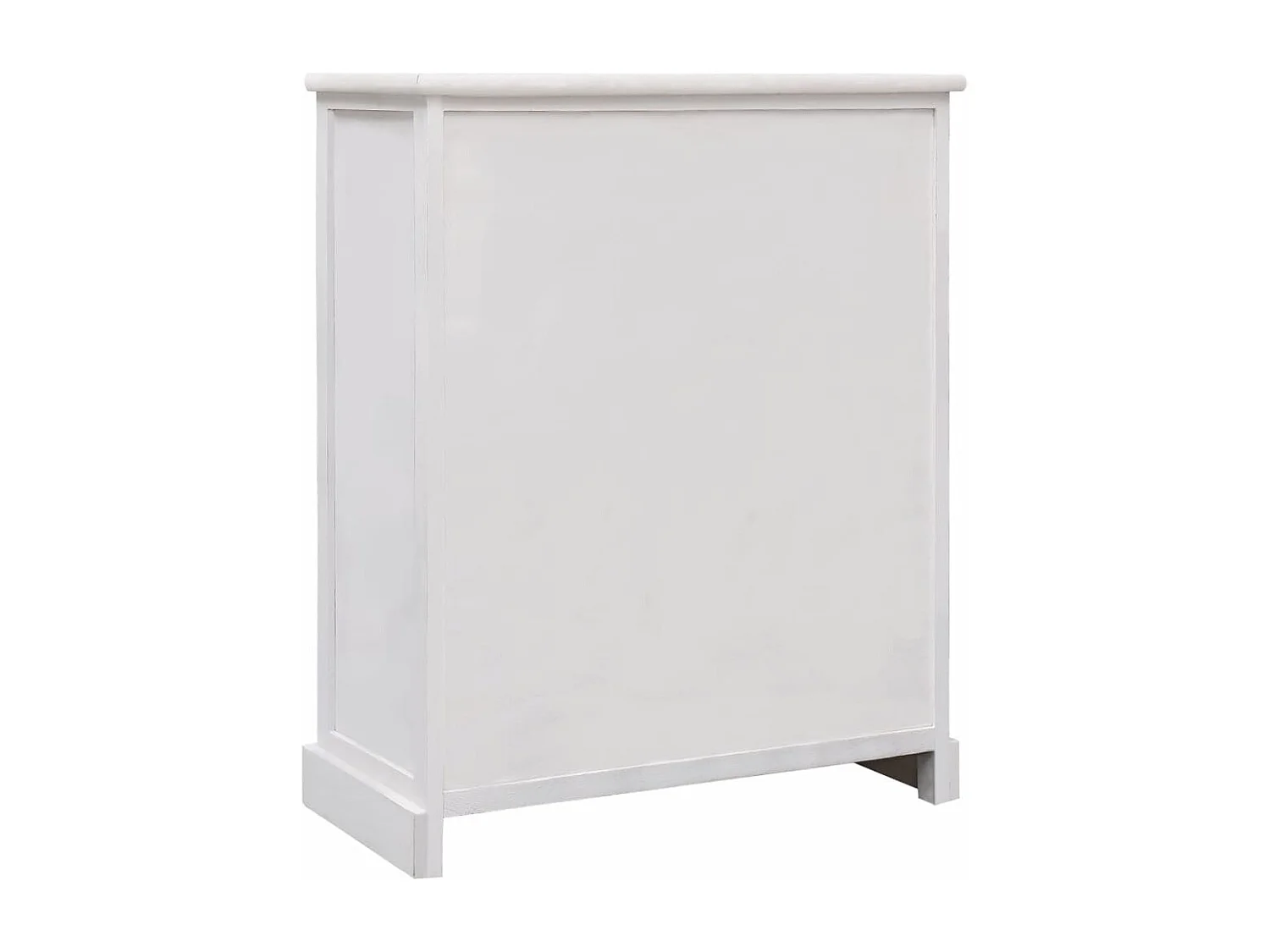 Commode à 4 tiroirs Blanc 60 x 30x75 Bois