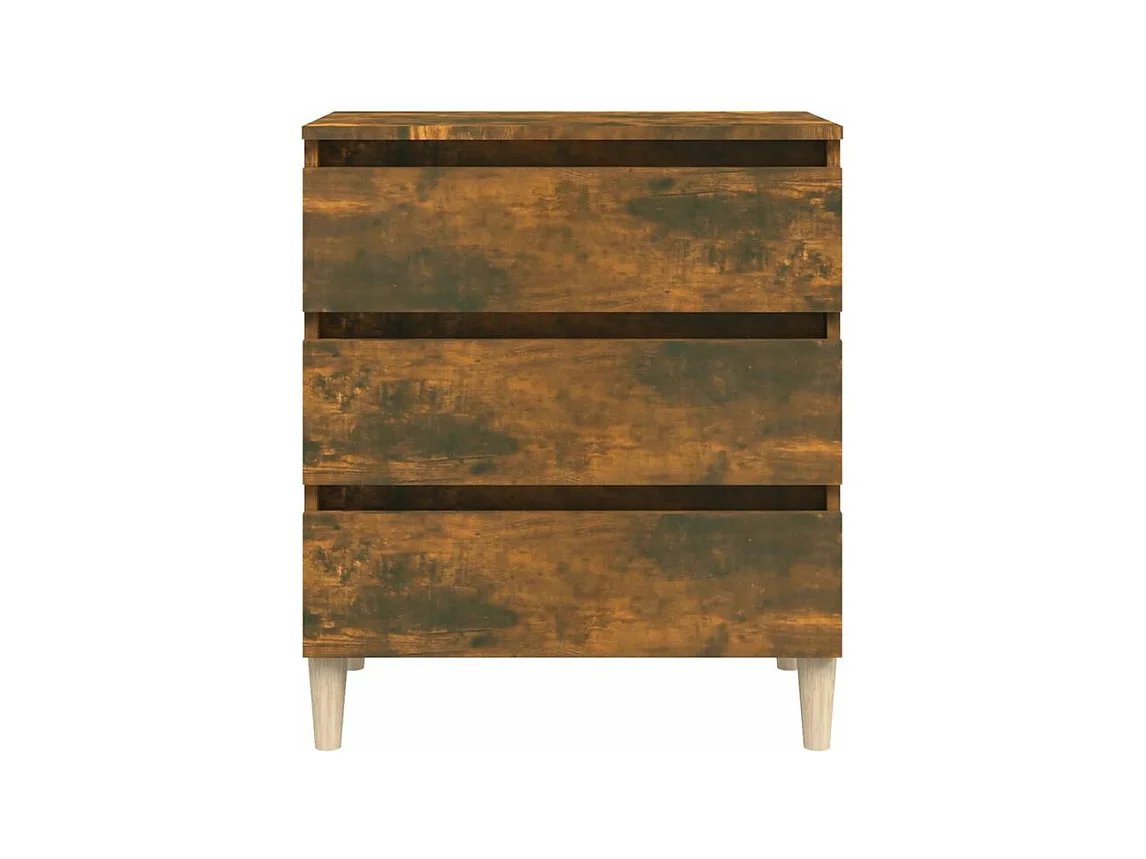 Buffet Chêne fumé 60x35x69 Bois d'ingénierie