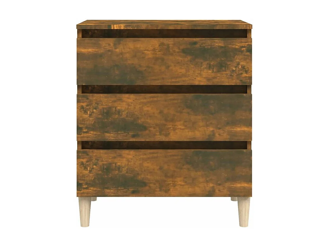 Buffet Chêne fumé 60x35x69 Bois d'ingénierie