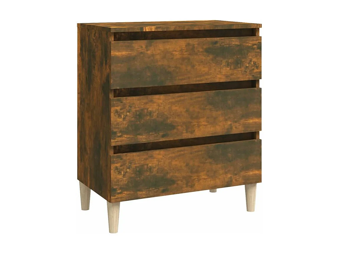 Buffet Chêne fumé 60x35x69 Bois d'ingénierie