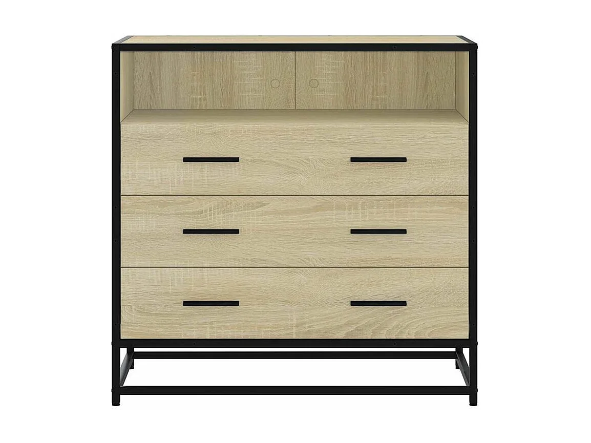 Commode chêne sonoma 70x41x70 bois d'ingénierie