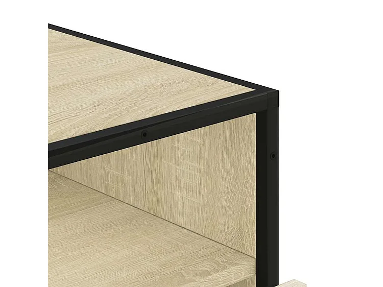 Commode chêne sonoma 70x41x70 bois d'ingénierie