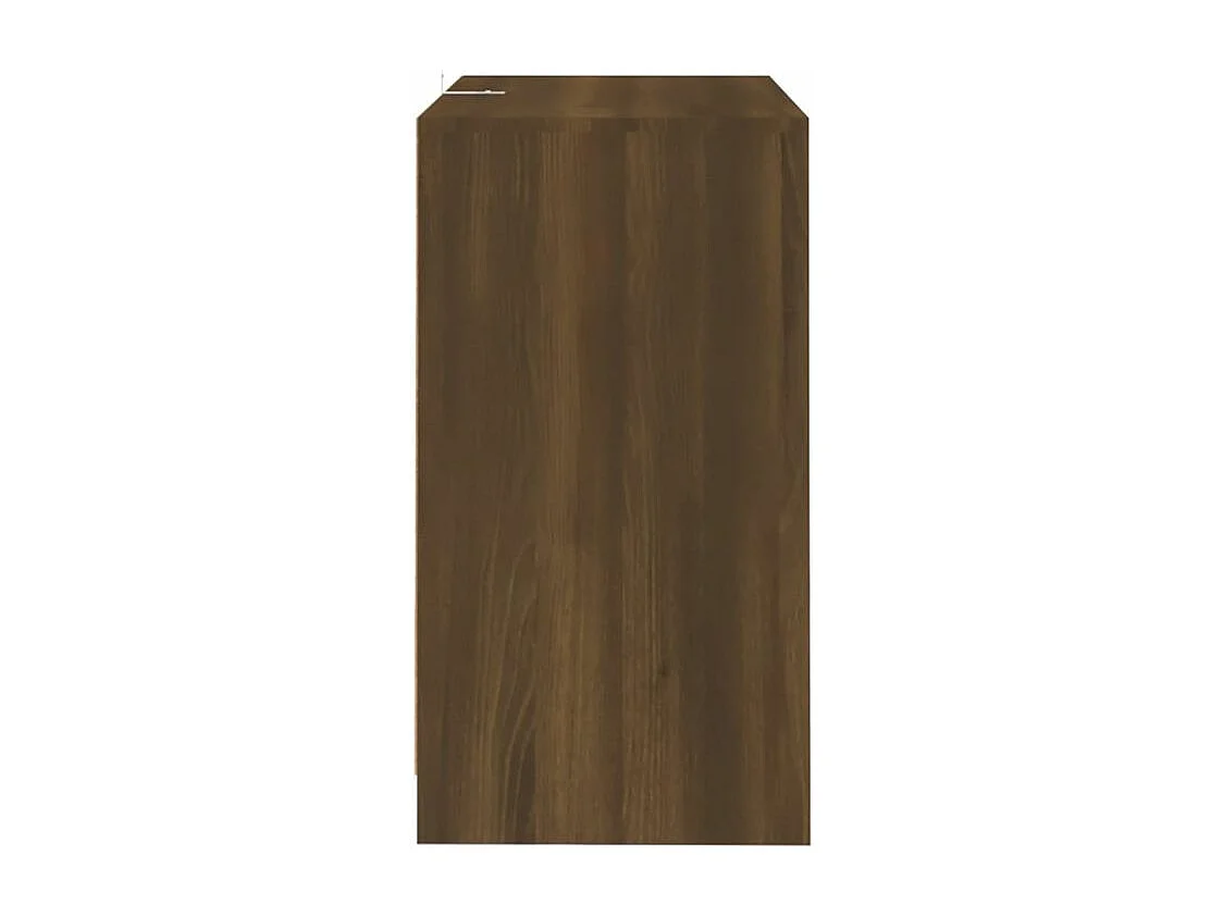 Commode 3 tiroirs en bois Klary 70cm - intemporelle et fonctionnelle-Couleur Noyer