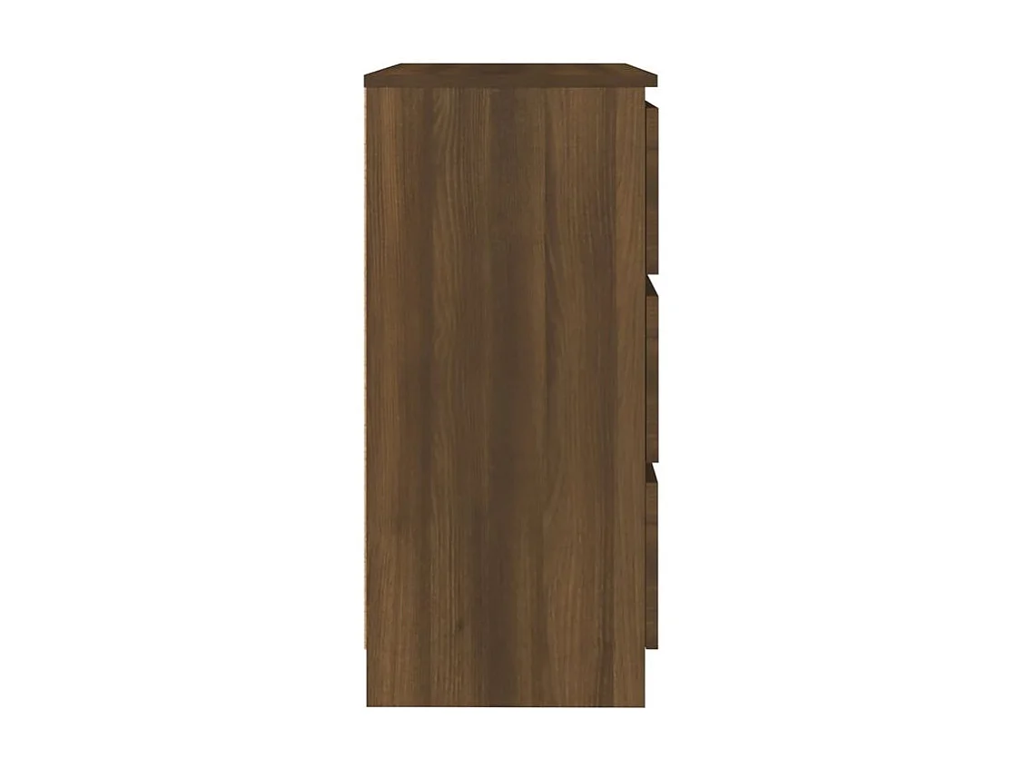 Commode en bois Agency 60cm - Élégance et praticité au quotidien-Couleur Noyer