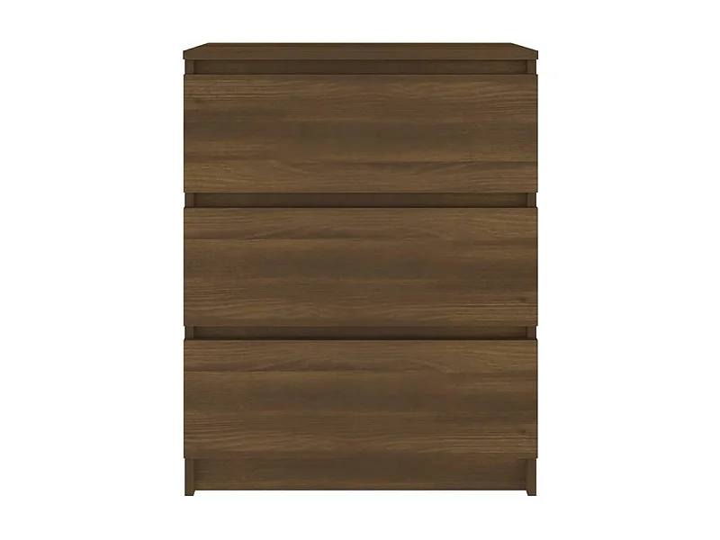 Commode en bois Agency 60cm - Élégance et praticité au quotidien-Couleur Noyer