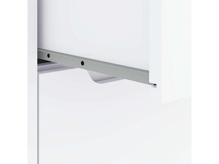 Buffet VISNES blanc 60x40x73 bois d'ingénierie