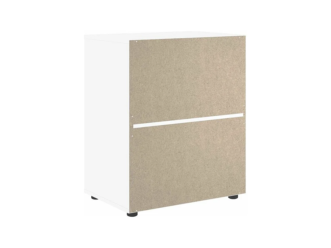 Buffet VISNES blanc 60x40x73 bois d'ingénierie
