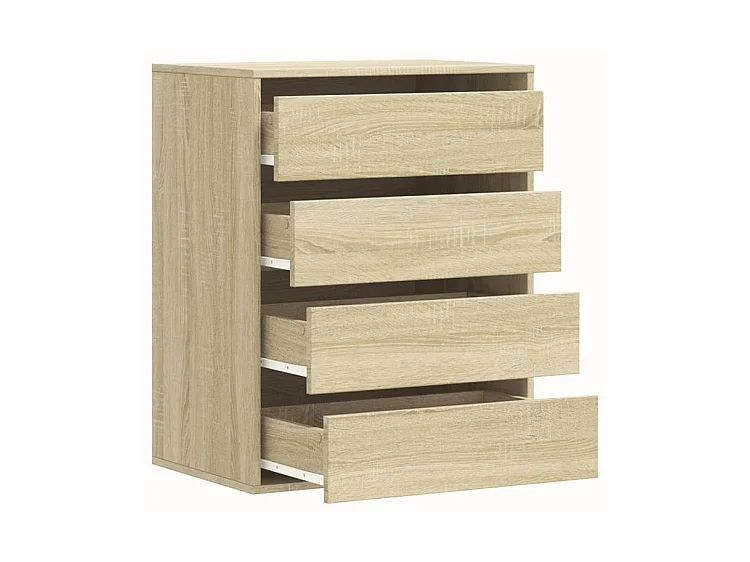 Commode d'angle chêne sonoma 60x41x76 bois d'ingénierie