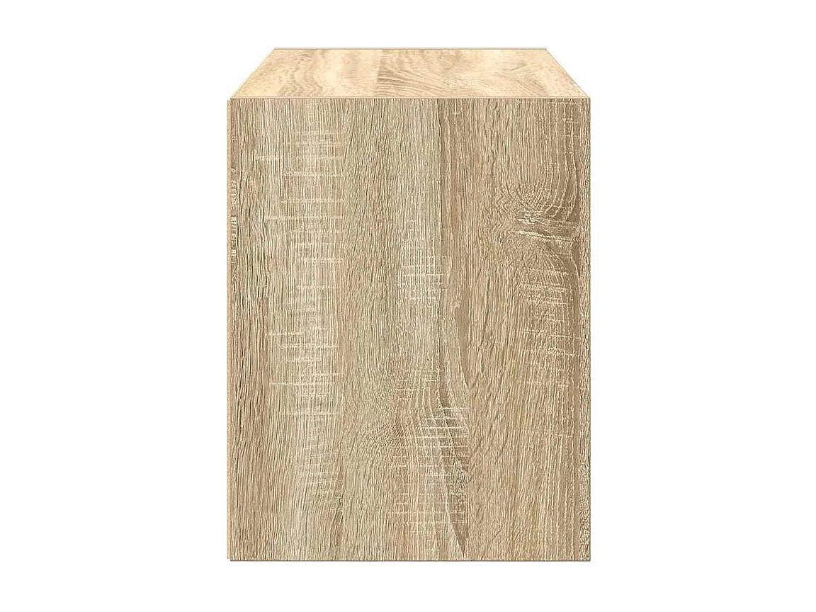 Armoire avec 2 tiroirs chêne sonoma 60x31x40 bois ingénierie