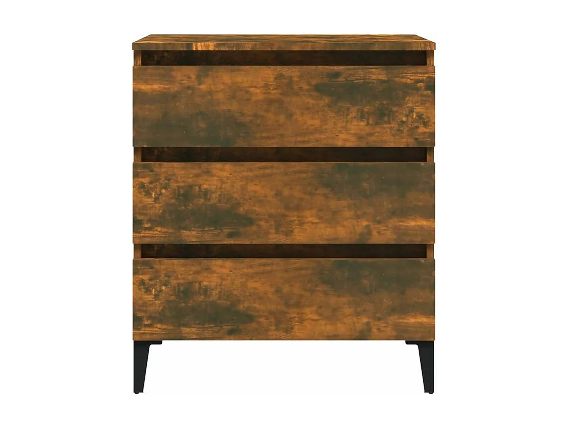 Buffet Chêne fumé 60x35x69 Bois d'ingénierie