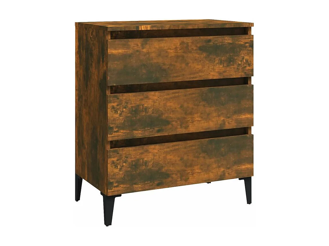 Buffet Chêne fumé 60x35x69 Bois d'ingénierie