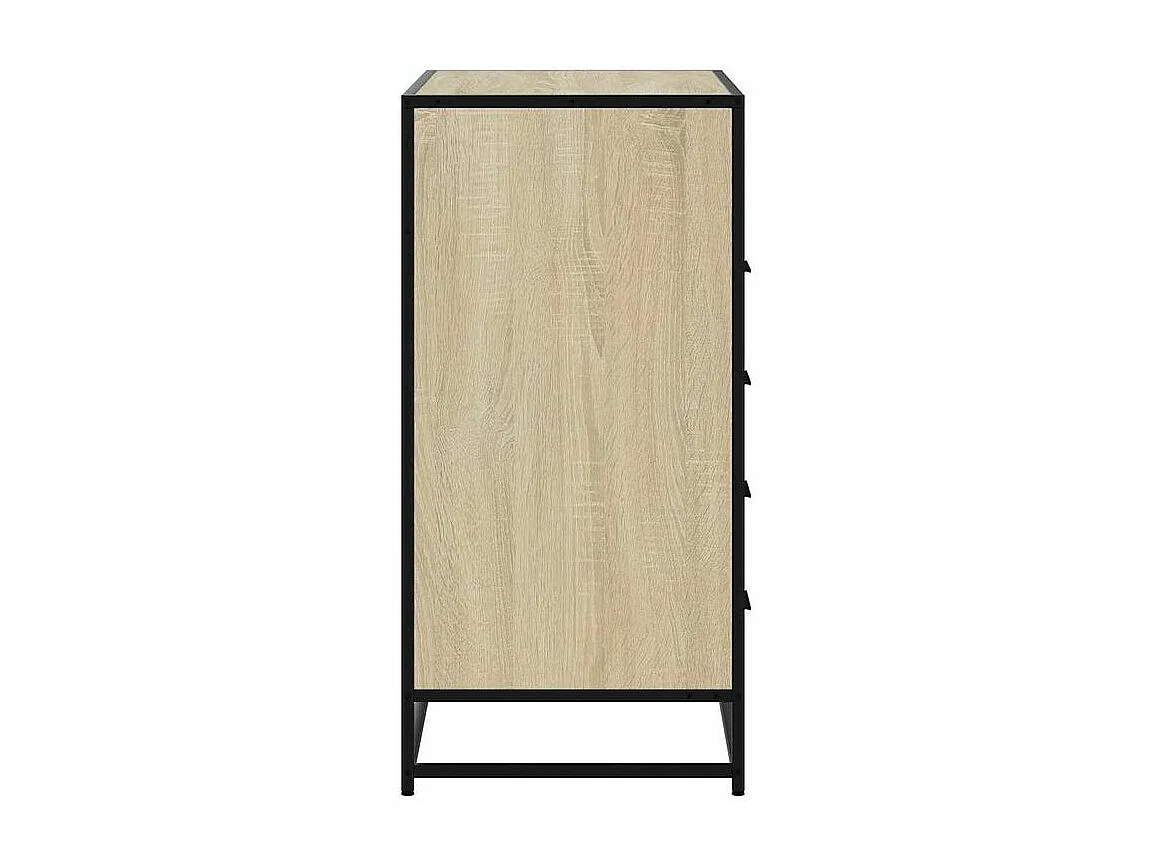 Commode chêne sonoma 70x41x70 bois d'ingénierie