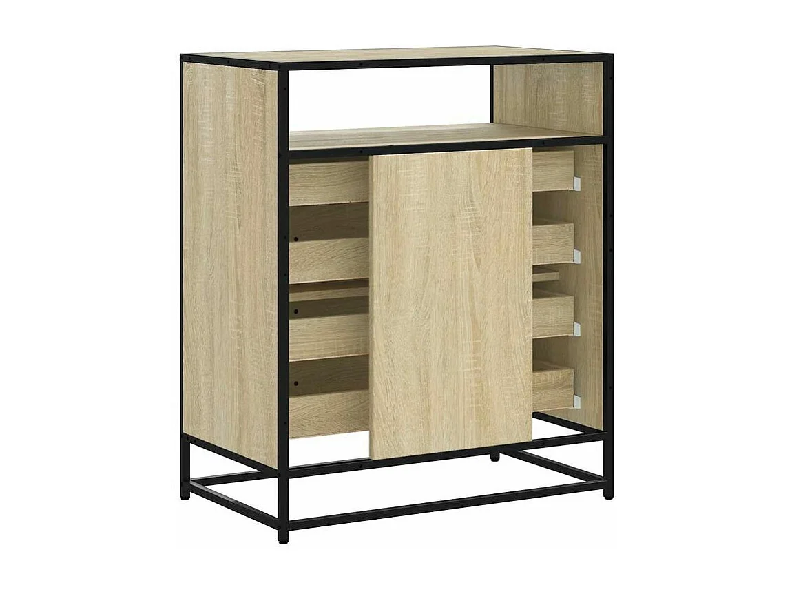 Commode chêne sonoma 70x41x70 bois d'ingénierie