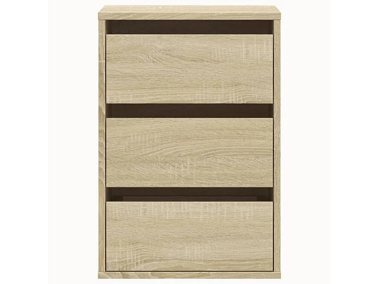 Commode d'angle chêne sonoma 40x41x58 bois d'ingénierie