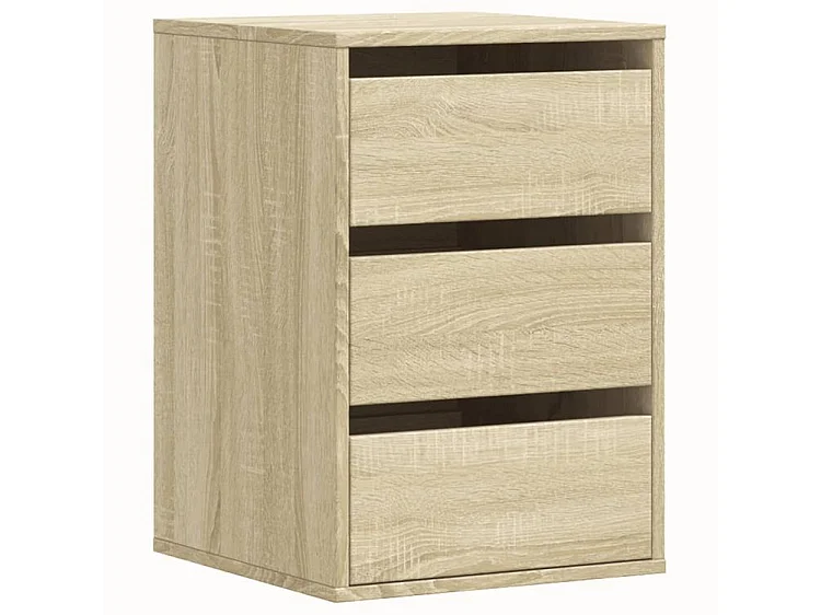 Commode d'angle chêne sonoma 40x41x58 bois d'ingénierie