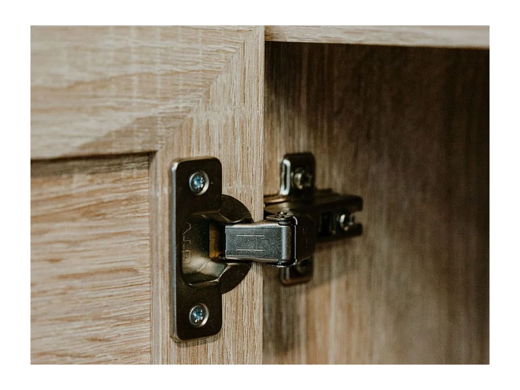 Commode 3 tiroirs Bali 80cm - Élégance naturelle et fonctionnalité