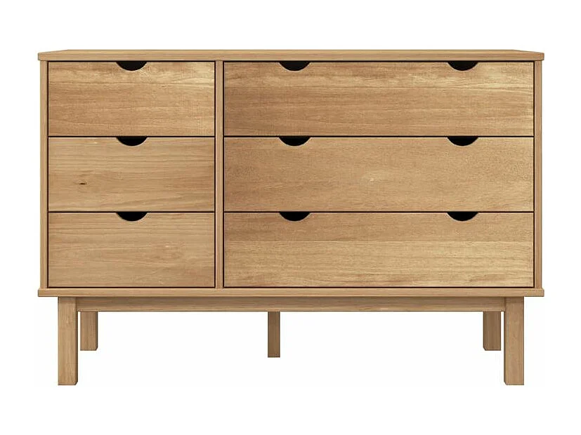 Commode 111x43x73,5 bois de pin massif