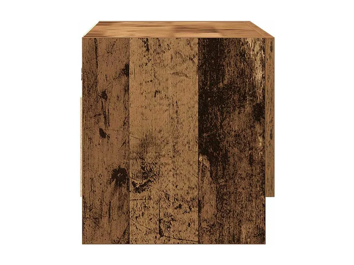 Garde-robe vieux bois 70x32,5x35 bois d'ingénierie