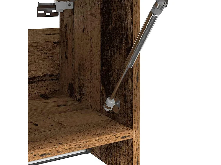 Garde-robe vieux bois 70x32,5x35 bois d'ingénierie