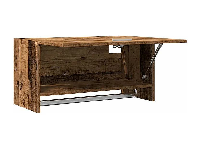 Garde-robe vieux bois 70x32,5x35 bois d'ingénierie