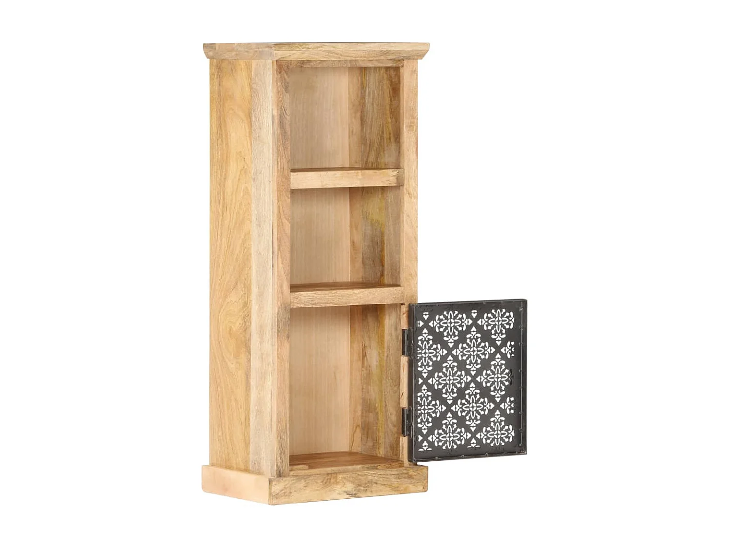 Buffet avec porte 45x32x110 Bois de manguier solide