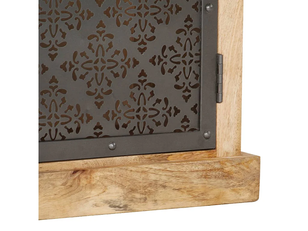 Buffet avec porte 45x32x110 Bois de manguier solide