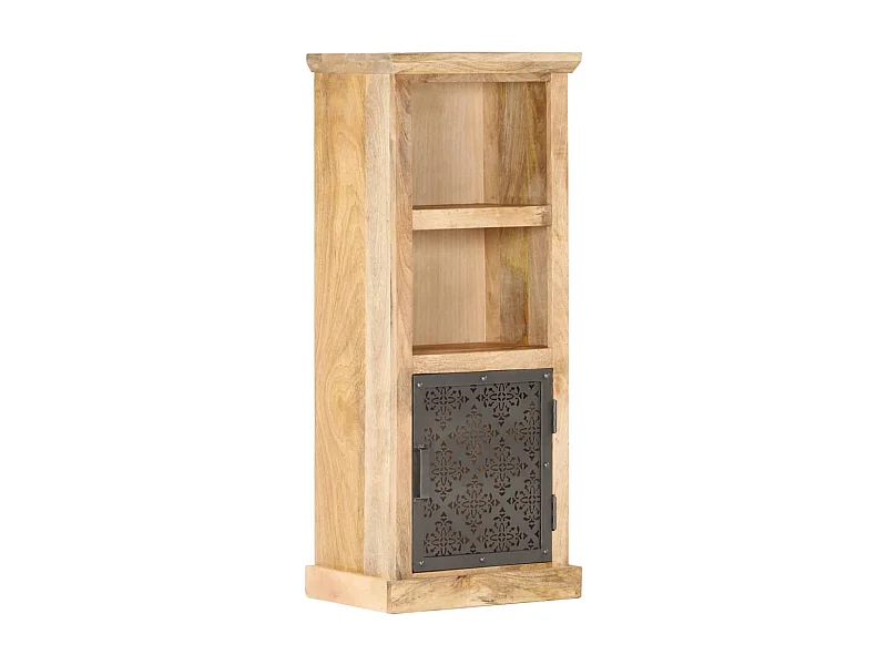 Buffet avec porte 45x32x110 Bois de manguier solide