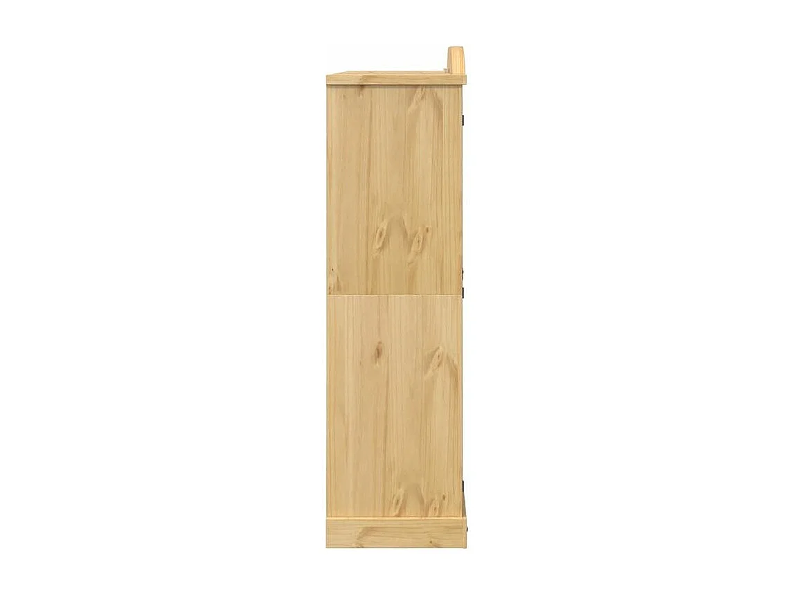 Garde-robe Corona 151,5x52x186 bois de pin massif