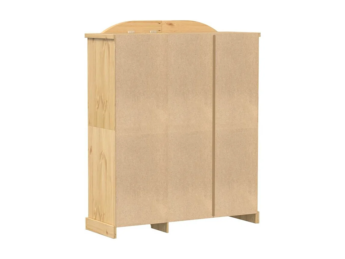 Garde-robe Corona 151,5x52x186 bois de pin massif