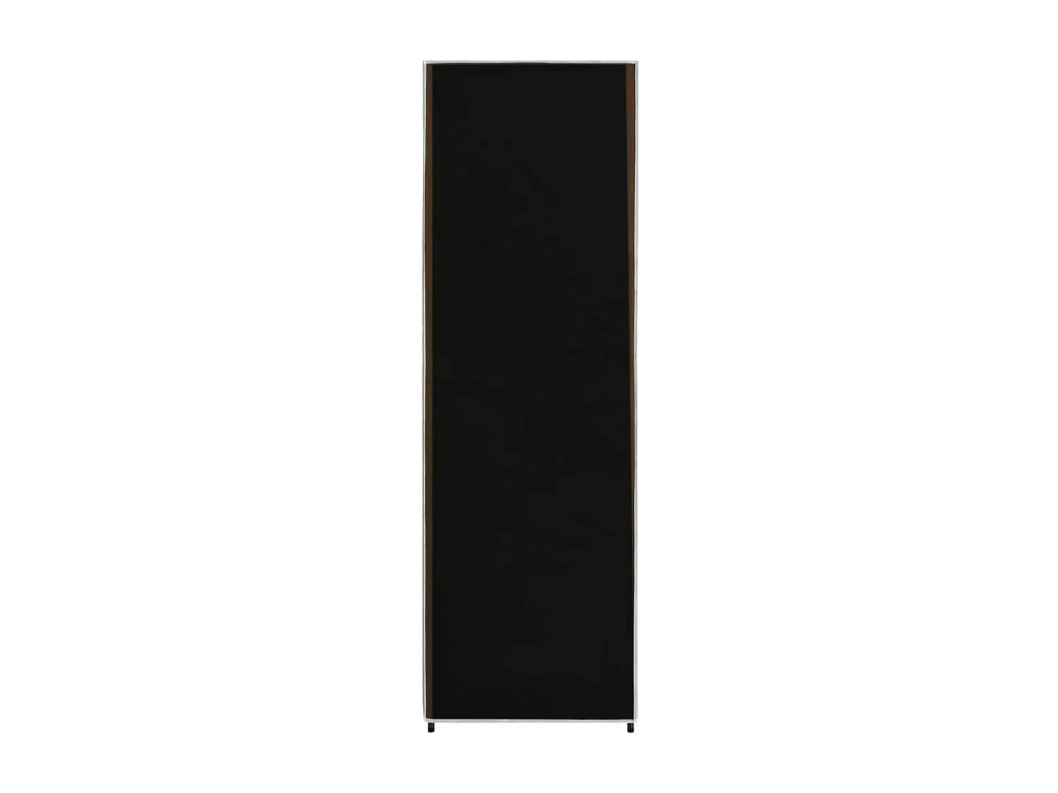Garde-robe Noir 87 x 49x159 Tissu