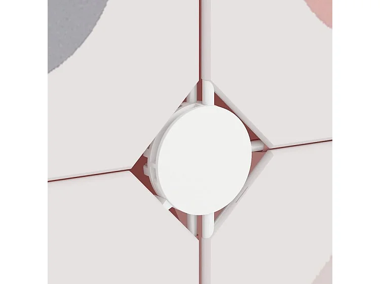 Armoire de rangement pour enfants avec 6 cubes Rose PP