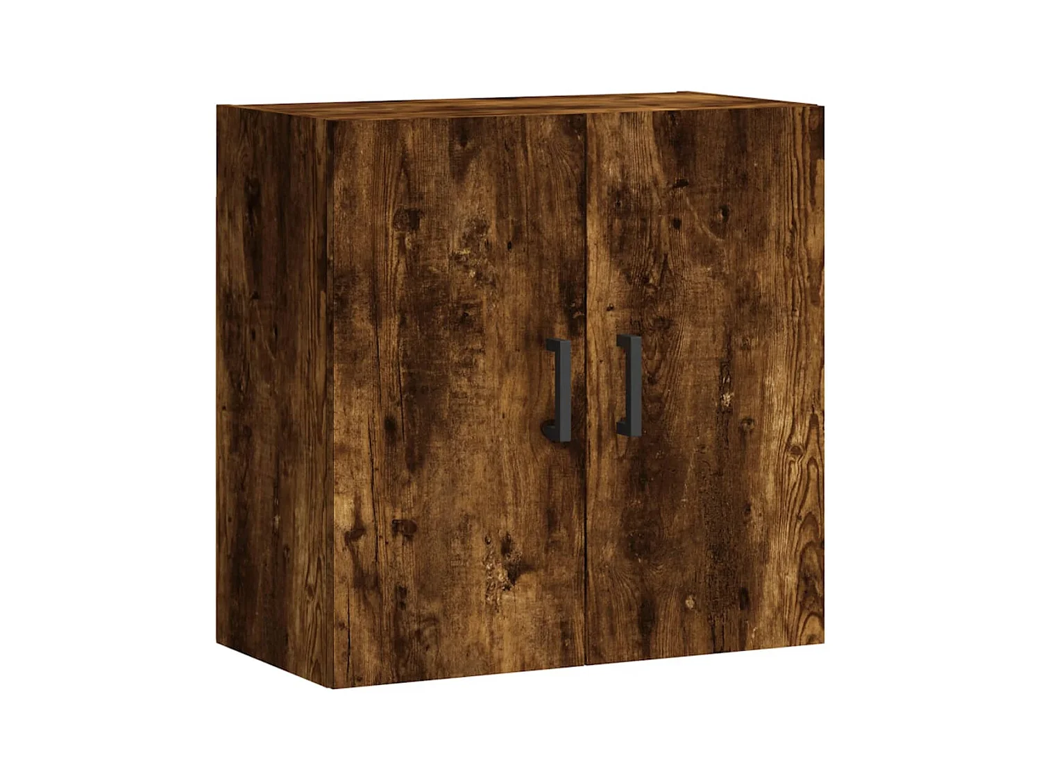 Armoire murale chêne fumé 60x31x60 bois d'ingénierie