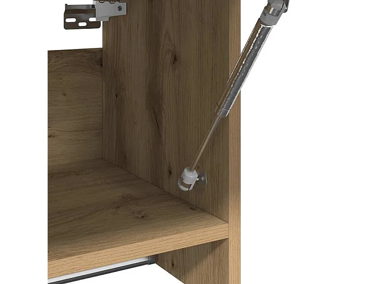 Armoire en chêne artisanal 70x32,5x35 bois d'ingénierie