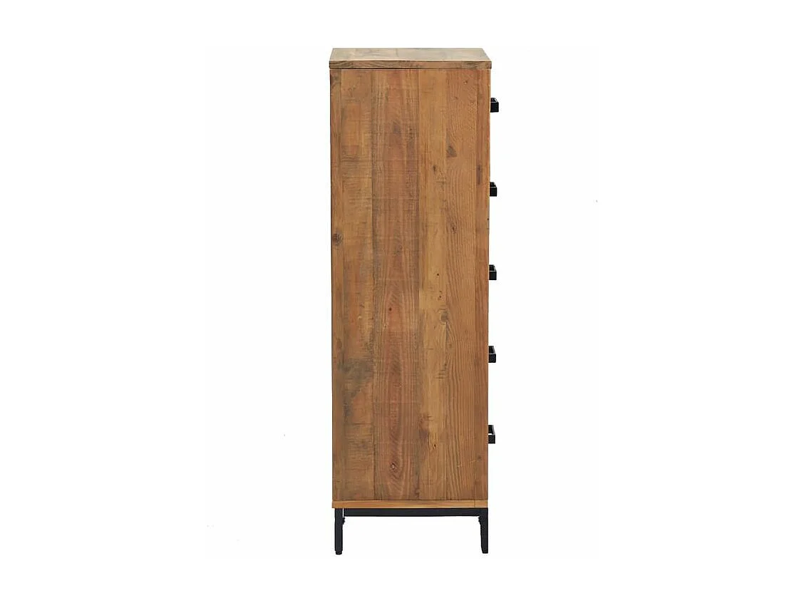 Chiffonnier 42x35x110 Bois de pin massif