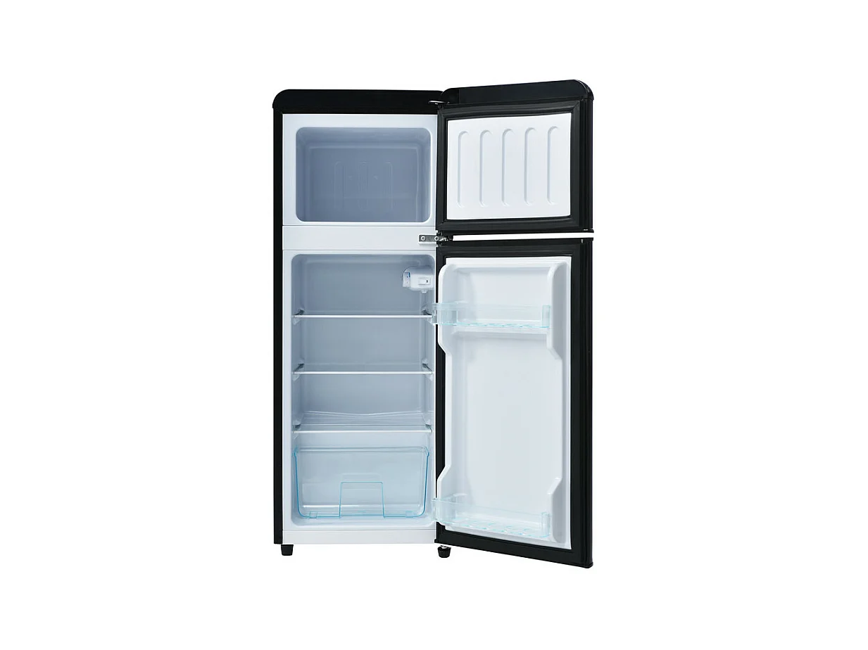 Frigorífico 28L+64L, -27°C~13°C, 116 kWh/ano, 45dB, eficiência energética D, Preto, 41x45.5x105.5cm